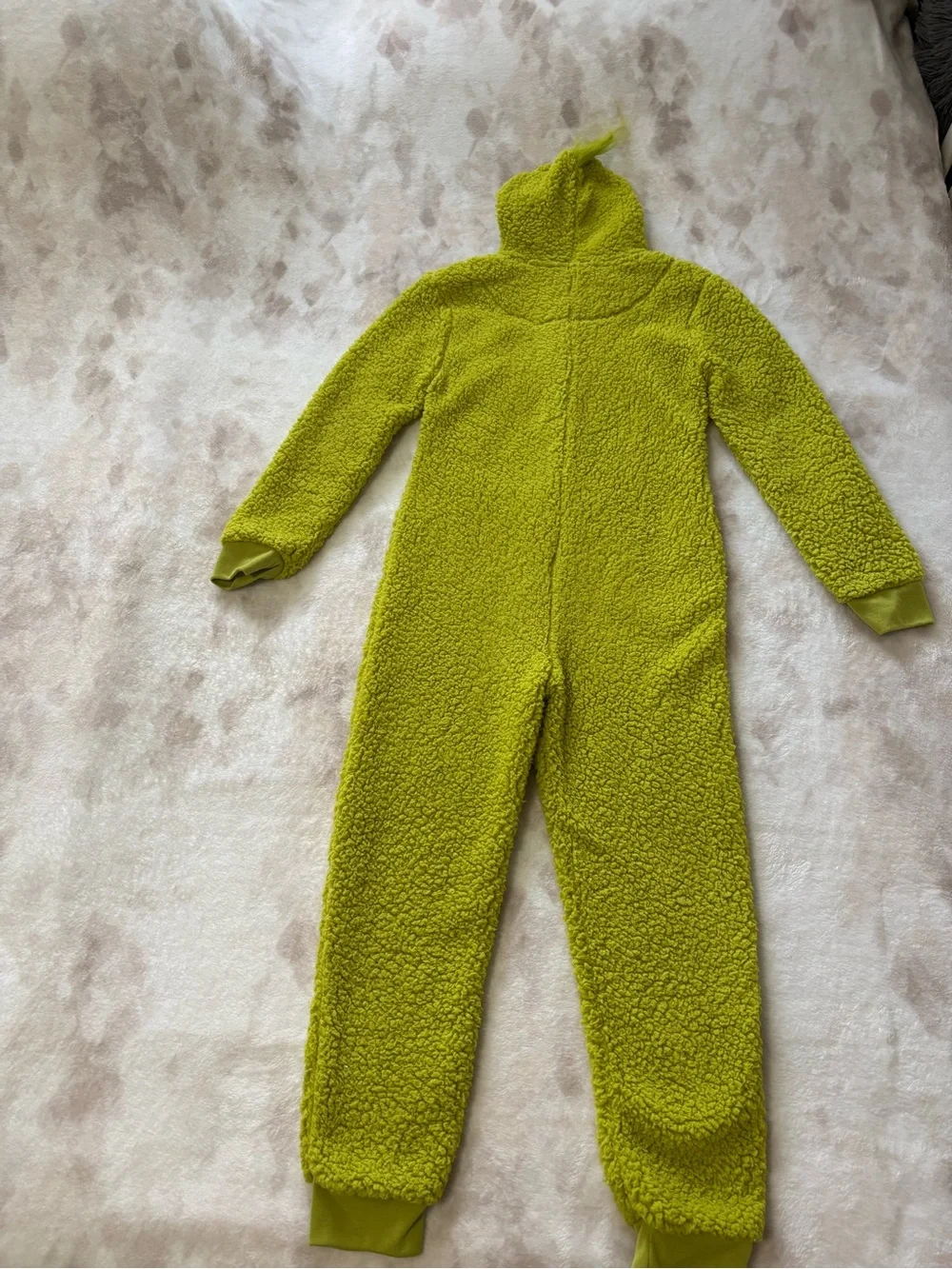 Dr. Seuss GRINCH Who Stole Christmas Kids Pajama Union Suit Size 10 XL